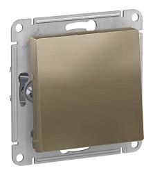 Переключатель Atlas Design с/у шампань 1-кл; Schneider Electric, ATN000561