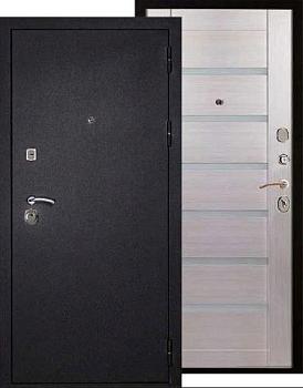Дверь металлическая Выбор Стайл 960х2050мм L 1,2 мм черный бархат/капучино