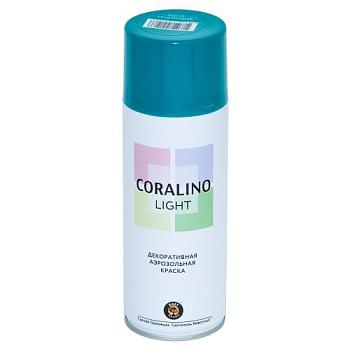Краска аэрозольная декоративная CORALINO LIGHT 520мл зелёный опал 200г; CL1012