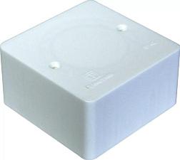 Коробка универсальная 85х85х45 мм для к/к безгалогенная HF; Промрукав, 40-0460