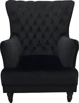 Кресло Квин 950х850х1150 мм чёрный