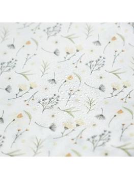 Скатерть 145х250см Полевые цветы белый 18; Witerra, 109370