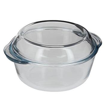 Посуда для СВЧ 1500мл кастрюля с крышкой; 59023