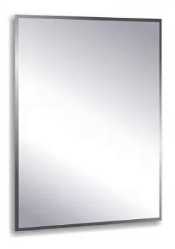 Зеркало для ванной комнаты прямоугольное настенное 350х535 мм без полки Прямоугольник