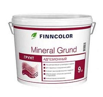 Грунтовка адгезионная Mineral Grund 9 л; FINNCOLOR